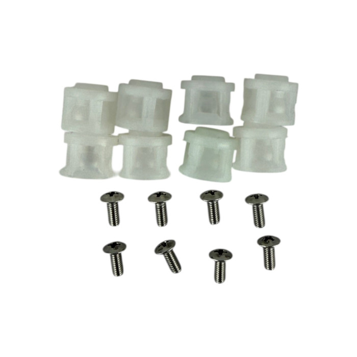 Перехідні рамки VW Touran Рестайл (2013-2015) під лінзи 3.0" Hella 3R / Bi-LED (Комплект) YT-HL-236