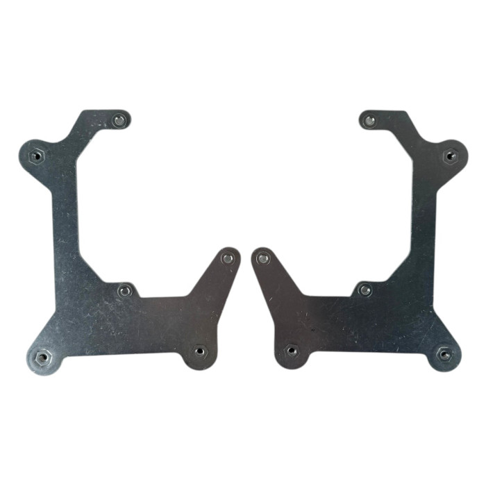 Переходные рамки для линз 3.0" (Bi-LED / Ксенон) на Skoda Superb 2 FL (2013-2015) галоген (YT-HL-243)