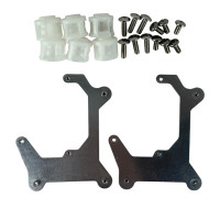 Переходные рамки для линз 3.0" (Bi-LED / Ксенон) на Skoda Superb 2 FL (2013-2015) галоген (YT-HL-243)