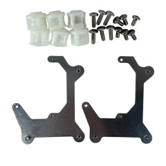 Перехідні рамки для лінз 3.0" (Bi-LED / Ксенон) на Skoda Superb 2 FL (2013-2015) галоген (YT-HL-243)