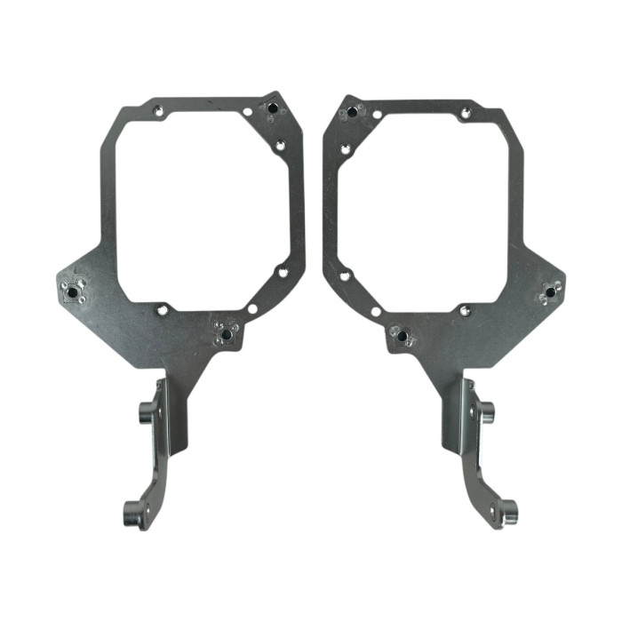 Переходные рамки для линз в секцию ДАЛЬНЕГО света Mercedes S-Class W221 Рестайлинг (2010-2013) под Hella 3R / Bi-LED 3.0" (Комплект) YT-BZ-03