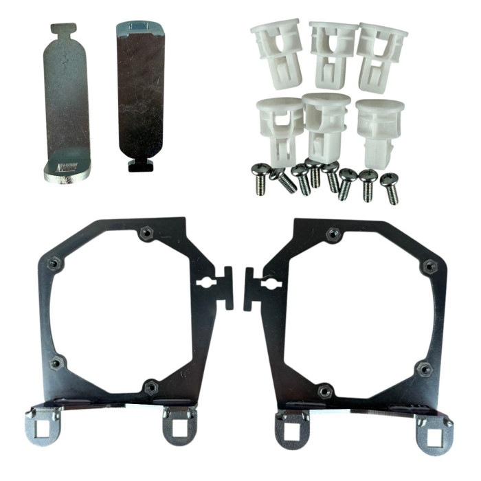 Перехідні рамки для заміни лінз Audi A3L LED type під Hella 3R / Bi-LED 3.0" (Комплект) TC-JF-97