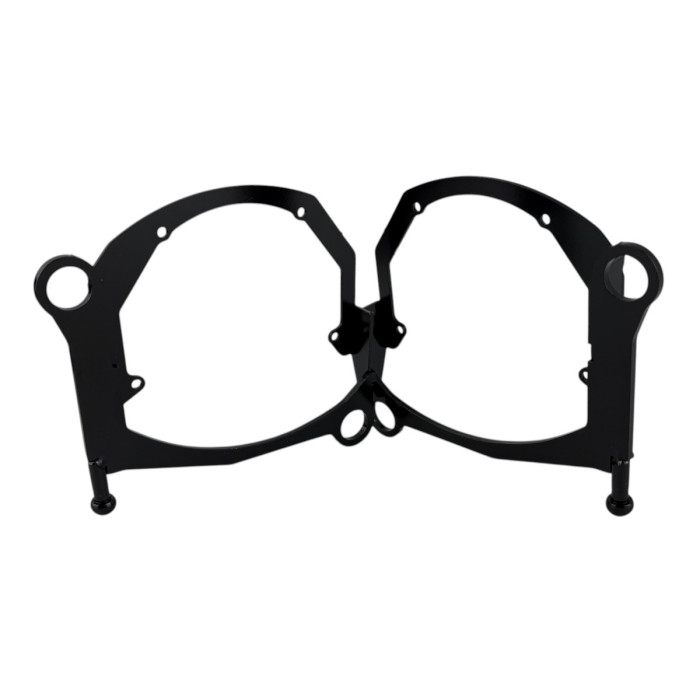 Перехідні рамки для заміни лінз Audi A6 2013 / Audi A6L C7 (без необхідності відкривати лінзу фари) під Hella 3R / Bi-LED 3.0" (Комплект) TC-JF-128