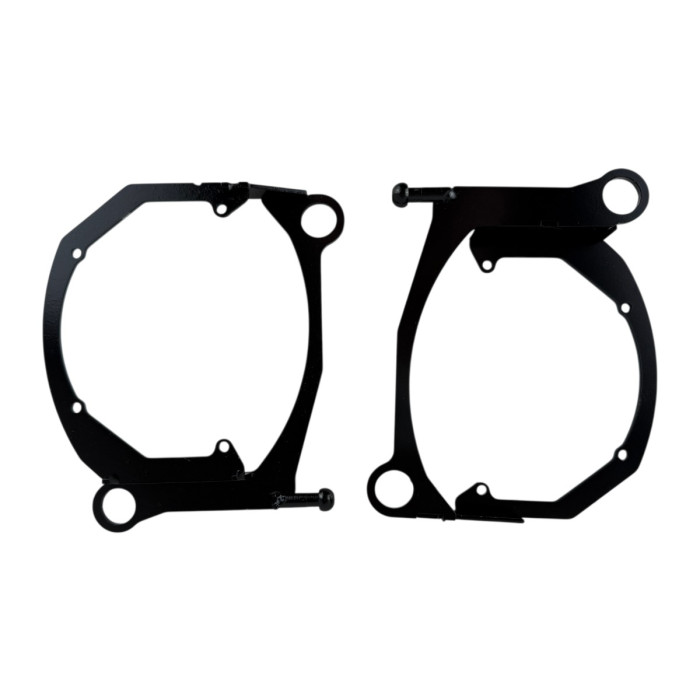 Перехідні рамки для заміни лінз Audi A6 2013 / Audi A6L C7 (без необхідності відкривати лінзу фари) під Hella 3R / Bi-LED 3.0" (Комплект) TC-JF-128