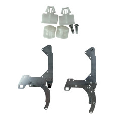 Перехідні рамки для заміни лінз Audi A6L 2005-2011 (4 lens) під Hella 3R / Bi-LED 3.0" (Комплект) YT-HL-137