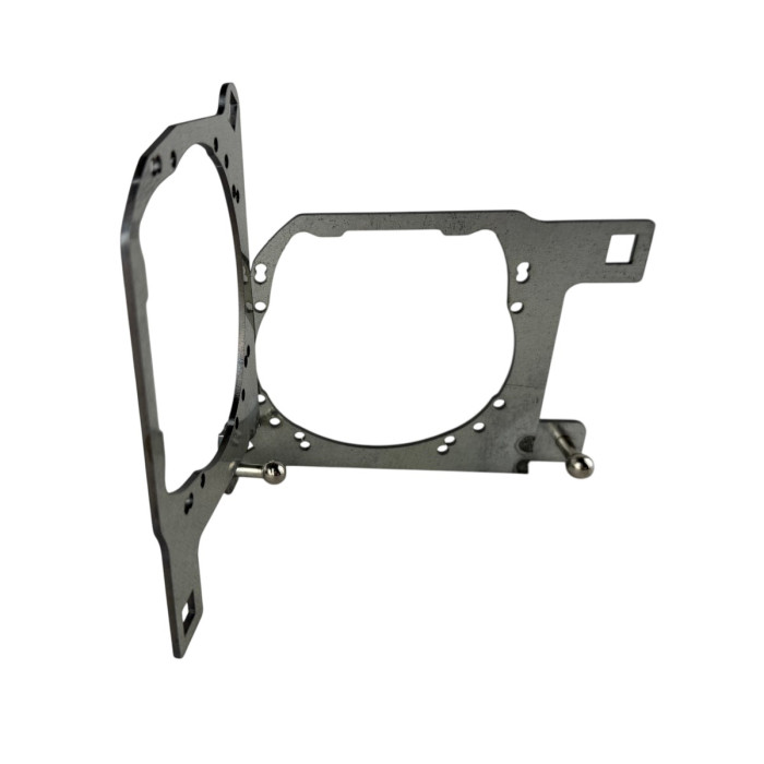 Перехідні рамки для заміни лінз Audi A6L 2009-2011 під Hella 3R / Bi-LED 3.0" (Комплект) TC-AD-011