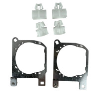 Перехідні рамки для заміни лінз Audi A6L 2009-2011 під Hella 3R / Bi-LED 3.0" (Комплект) TC-AD-011