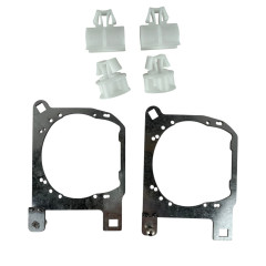 Перехідні рамки для заміни лінз Audi A6L 2009-2011 під Hella 3R / Bi-LED 3.0" (Комплект) TC-AD-011