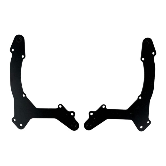 Перехідні рамки для заміни лінз Audi A6L Xenon 2009-2012 (без необхідності відкривати лінзу фари) під Hella 3R / Bi-LED 3.0" (Комплект) TC-JF-83