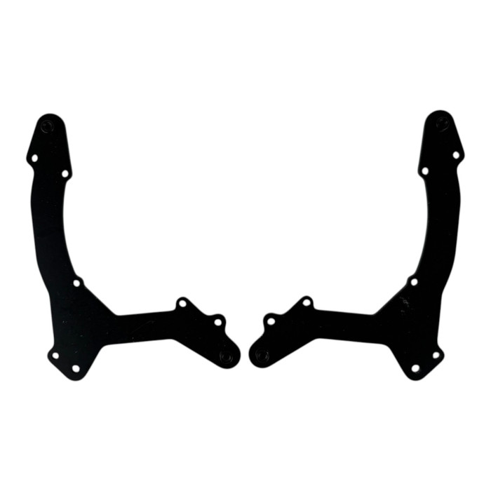 Перехідні рамки для заміни лінз Audi A6L Xenon 2009-2012 (без необхідності відкривати лінзу фари) під Hella 3R / Bi-LED 3.0" (Комплект) TC-JF-83