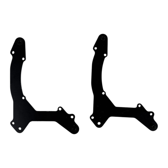 Перехідні рамки для заміни лінз Audi A6L Xenon 2009-2012 (без необхідності відкривати лінзу фари) під Hella 3R / Bi-LED 3.0" (Комплект) TC-JF-83