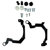 Переходные рамки для замены линз Audi A6L (установка сзади корпуса) под Hella 3R / Bi-LED 3.0" (Комплект) TC-JF-322