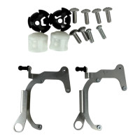 Переходные рамки для замены линз Audi A8L 2011-2015 / A6L 2012-2016 / A3 2014-2016 / S3 (установка сзади корпуса) под Hella 3R / Bi-LED 3.0" (Комплект) YT-HL-136