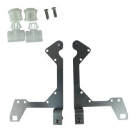 Перехідні рамки для заміни лінз Audi AGL 2005-2011 (монтаж з задньої частини корпусу фари) під Hella 3R / Bi-LED 3.0" (Комплект) YT-HL-134