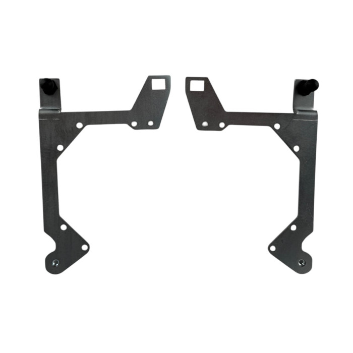 Перехідні рамки для заміни лінз Audi AGL 2005-2011 (монтаж з задньої частини корпусу фари) під Hella 3R / Bi-LED 3.0" (Комплект) YT-HL-134