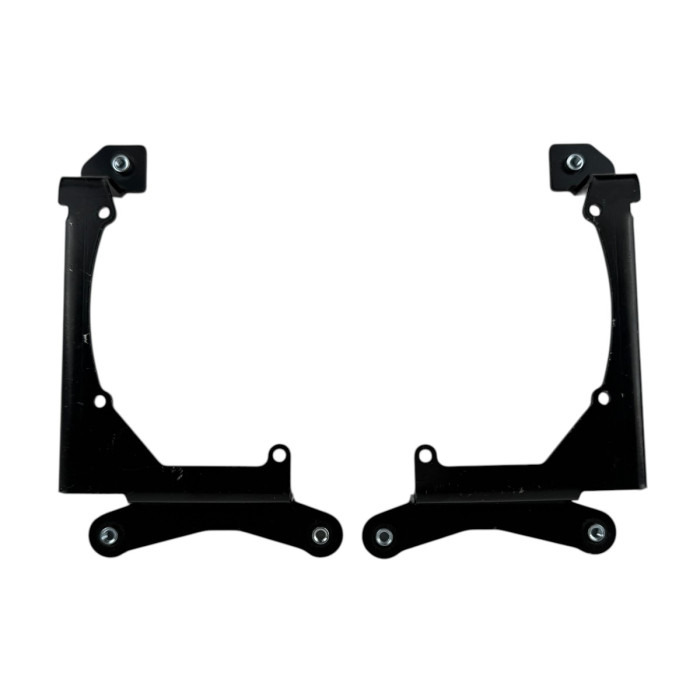 Перехідні рамки для заміни лінз Audi Q3 2013-2015 (монтаж з задньої частини корпусу фари) під Hella 3R / Bi-LED 3.0" (Комплект) TC-JF-323