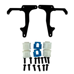 Перехідні рамки для заміни лінз Audi Q3 2019-2021 (high beam / дальнє світло) під Hella 3R / Bi-LED 3.0" (Комплект) TC-HH-119