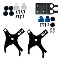 Перехідні рамки для заміни лінз Audi Q3 2019-2021 (low beam / ближнє світло) під Hella 3R / Bi-LED 3.0" (Комплект) TC-HH-118