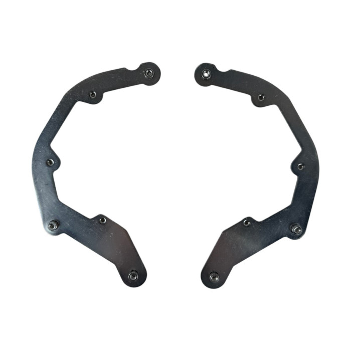 Перехідні рамки для заміни лінз Audi Q5 2015-2018 No-AFS (встановлення ззаду корпусу) під Hella 3R / Bi-LED 3.0" (Комплект) YT-HL-133