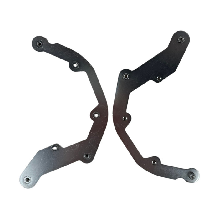 Перехідні рамки для заміни лінз Audi Q5 2015-2018 No-AFS (встановлення ззаду корпусу) під Hella 3R / Bi-LED 3.0" (Комплект) YT-HL-133