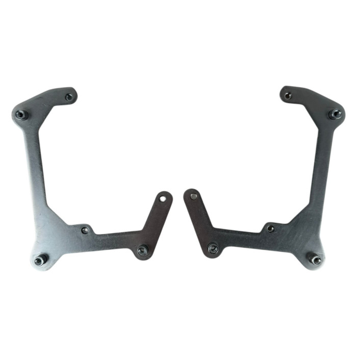 Перехідні рамки для заміни лінз Audi Q5 2015-2018 No-AFS (встановлення ззаду корпусу) під Hella 3R / Bi-LED 3.0" (Комплект) YT-HL-133