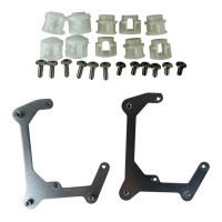 Переходные рамки для замены линз Audi Q5 2015-2018 No-AFS (установка сзади корпуса) под Hella 3R / Bi-LED 3.0" (Комплект) YT-HL-133