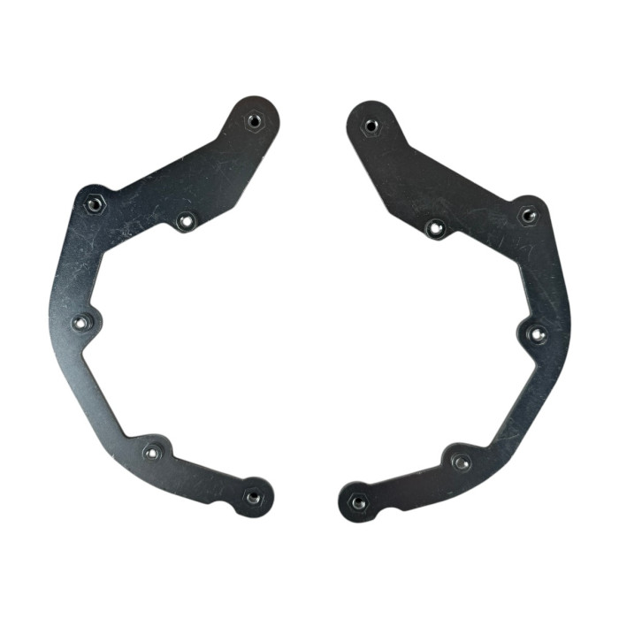 Перехідні рамки для заміни лінз Audi Q5 2015-2018 No-AFS (встановлення ззаду корпусу) під Hella 3R / Bi-LED 3.0" (Комплект) YT-HL-133