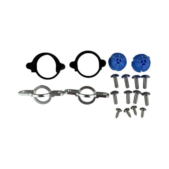 Перехідні рамки для заміни лінз Audi Q5L 2018-2020 High configuration LED headlamp під Hella 3R / Bi-LED 3.0" (Комплект) YT-HL-294