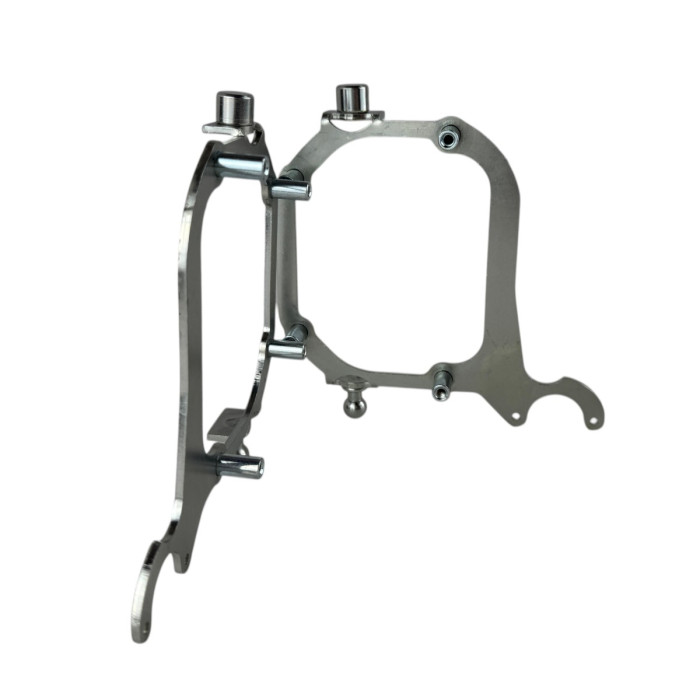 Перехідні рамки для заміни лінз Audi Q5L 2018-2020 High configuration LED headlamp під Hella 3R / Bi-LED 3.0" (Комплект) YT-HL-294