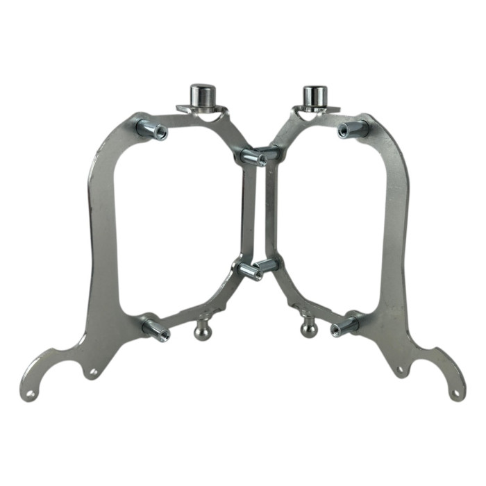 Перехідні рамки для заміни лінз Audi Q5L 2018-2020 High configuration LED headlamp під Hella 3R / Bi-LED 3.0" (Комплект) YT-HL-294