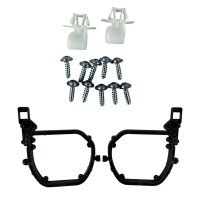 Перехідні рамки для заміни лінз Audi Q5L 2018-2020 (ксенон, без AFS) під Hella 3R / Bi-LED 3.0" (Комплект) TC-HH-146