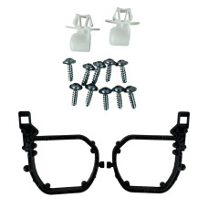 Перехідні рамки для заміни лінз Audi Q5L 2018-2020 (ксенон, без AFS) під Hella 3R / Bi-LED 3.0" (Комплект) TC-HH-146