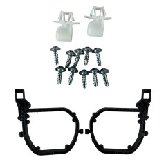 Перехідні рамки для заміни лінз Audi Q5L 2018-2020 (ксенон, без AFS) під Hella 3R / Bi-LED 3.0" (Комплект) TC-HH-146