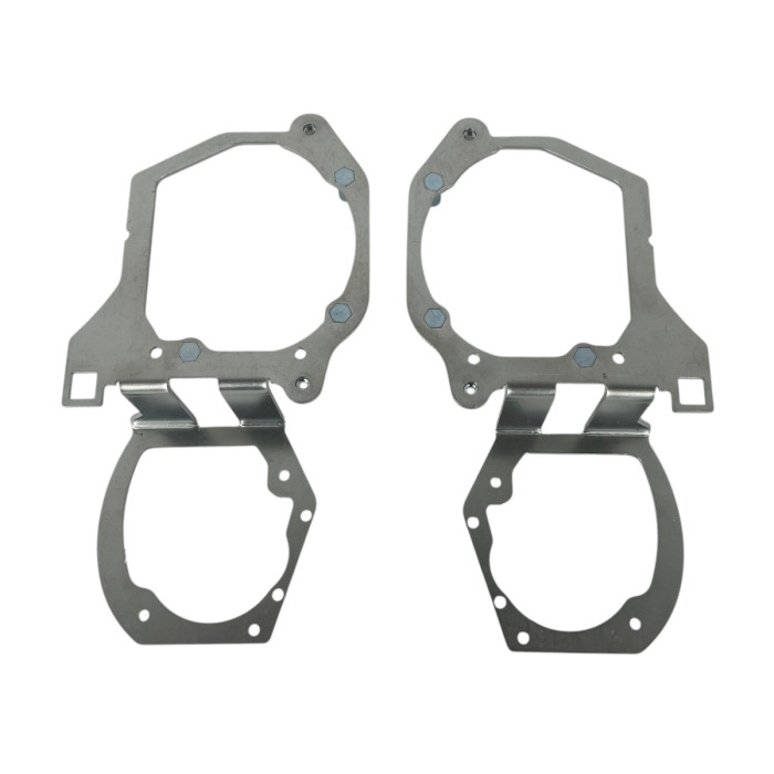 Переходные рамки для замены линз Hyundai Elantra 6 AD Дорестайлинг (2016-2018) под Hella 3R / Bi-LED 3.0" (Комплект) YT-HL-101