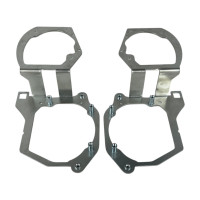 Перехідні рамки для заміни лінз Hyundai Elantra 6 AD Дорестайлінг (2016-2018) під Hella 3R / Bi-LED 3.0" (Комплект) YT-HL-101