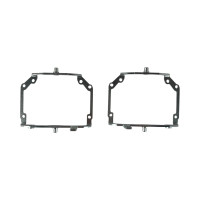 Перехідні рамки для заміни лінз Hyundai Santa Fe 3 / Grand Santa Fe (2013-2016) Адаптив (AFS) під Hella 3R / Bi-LED 3.0" (Комплект) YT-HL-146