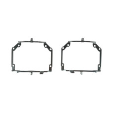 Перехідні рамки для заміни лінз Hyundai Santa Fe 3 / Grand Santa Fe (2013-2016) Адаптив (AFS) під Hella 3R / Bi-LED 3.0" (Комплект) YT-HL-146