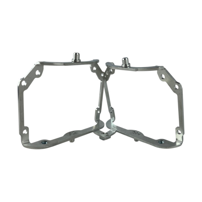 Переходные рамки для замены линз Hyundai Santa Fe 3 / Grand Santa Fe (2013-2016) Адаптив (AFS) под Hella 3R / Bi-LED 3.0" (Комплект) YT-HL-146