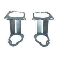 Переходные рамки для замены линз Hyundai Santa Fe 3 DM / ix45 (2012-2018) Галоген / Не Адаптив под Hella 3R / Bi-LED 3.0" (Комплект) TC-HYD-16