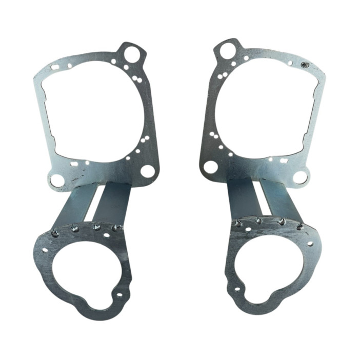 Переходные рамки для замены линз Hyundai Santa Fe 3 DM / ix45 (2012-2018) Галоген / Не Адаптив под Hella 3R / Bi-LED 3.0" (Комплект) TC-HYD-16