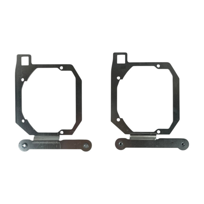 Перехідні рамки для заміни лінз Hyundai Santa Fe 4 / ix45 (2018-2020) Заводський LED під Hella 3R / Bi-LED 3.0" (Комплект) YT-HL-185