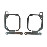 Перехідні рамки для заміни лінз Hyundai Santa Fe 4 / ix45 (2018-2020) Заводський LED під Hella 3R / Bi-LED 3.0" (Комплект) YT-HL-185