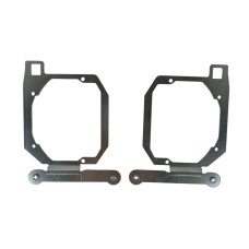 Перехідні рамки для заміни лінз Hyundai Santa Fe 4 / ix45 (2018-2020) Заводський LED під Hella 3R / Bi-LED 3.0" (Комплект) YT-HL-185