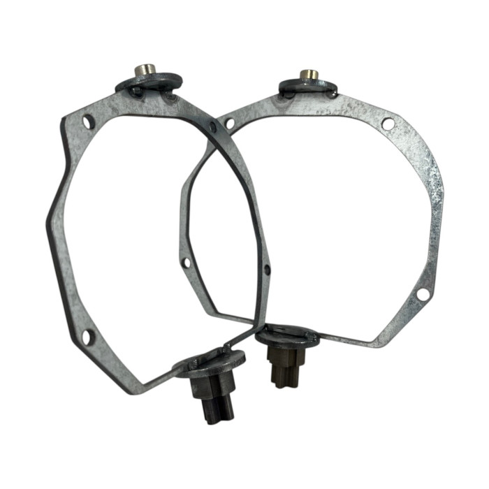 Переходные рамки для замены линз Hyundai Tucson 3 TL (2015-2020) Адаптив (AFS) под Hella 3R / Bi-LED 3.0" (Комплект) TC-HYD-32