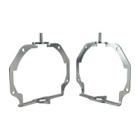 Перехідні рамки для заміни лінз Land Rover Discovery 3 з AFS (адаптивні фари, монтаж лінзи спереду) під Hella 3R / Bi-LED 3.0" (Комплект) YT-HL-210