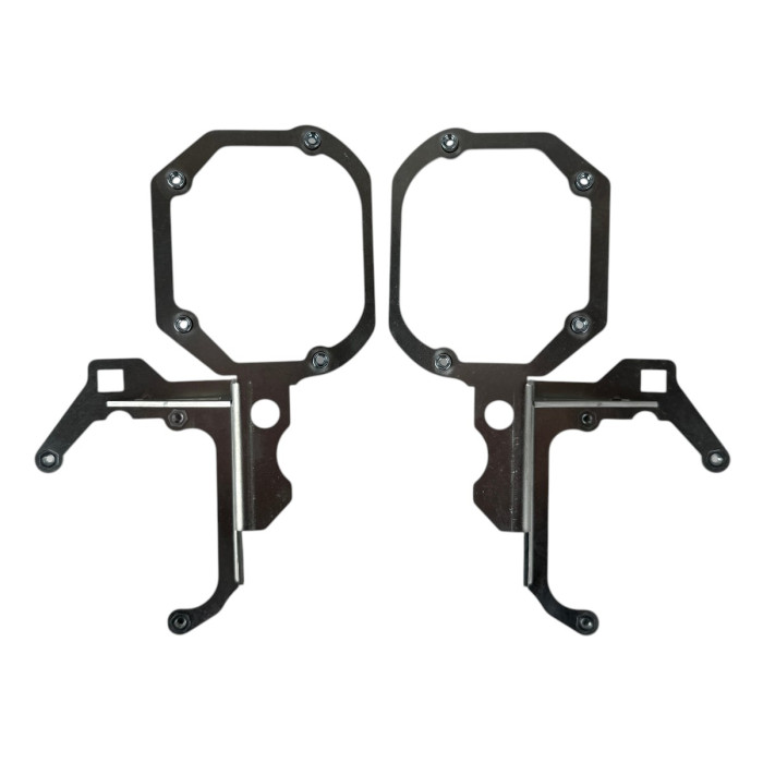 Рамки линз Lexus GX470 (04-09) Квадро (4 линзы) Hella 3R / Переходные для замены Bi-LED (Комплект) YT-HL-18