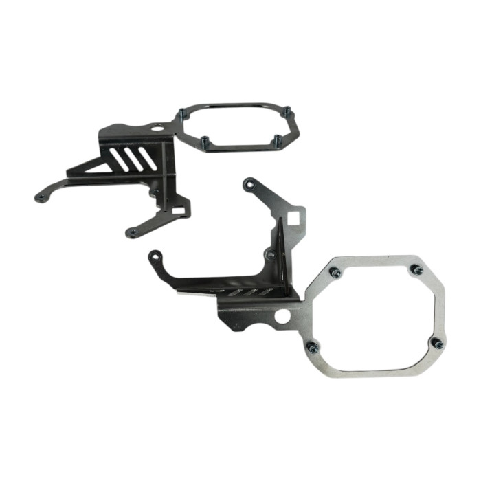 Рамки линз Lexus GX470 (04-09) Квадро (4 линзы) Hella 3R / Переходные для замены Bi-LED (Комплект) YT-HL-18