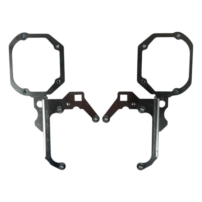 Рамки линз Lexus GX470 (04-09) Квадро (4 линзы) Hella 3R / Переходные для замены Bi-LED (Комплект) YT-HL-18