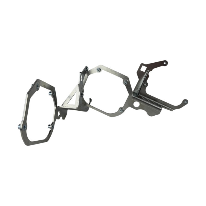 Рамки линз Lexus GX470 (04-09) Квадро (4 линзы) Hella 3R / Переходные для замены Bi-LED (Комплект) YT-HL-18