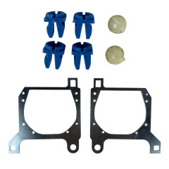 Перехідні рамки для заміни лінз Lexus LX470 2005 під Hella 3R / Bi-LED 3.0" (Комплект) TC-LP-15